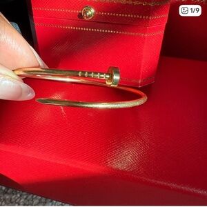 Authentic Cartier Juste un Clou Bracelet (18 K Gold)